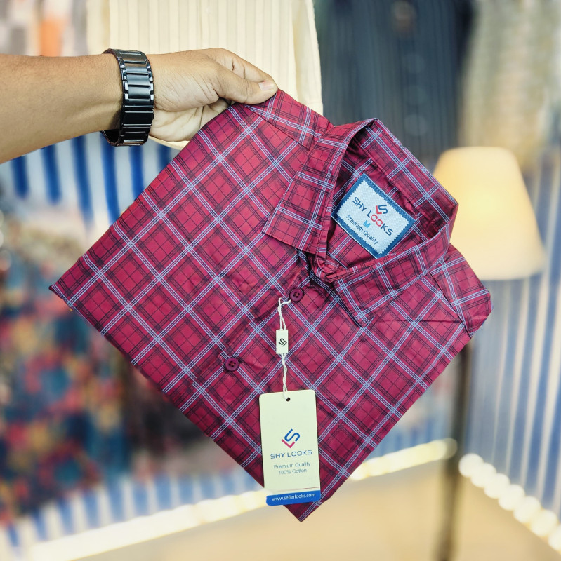 Premium Full Sleeve Check Shirt